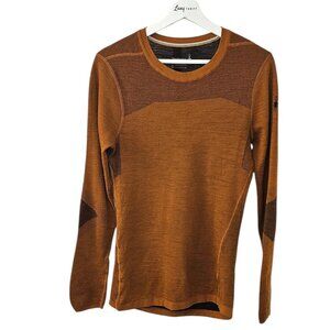 Smartwool Mens Intraknit Thermal Merino Blend Baselayer Crew Neck Long Sleeve, S